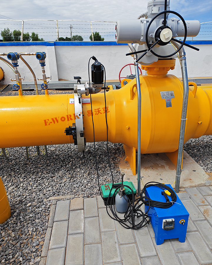 28寸分瓣式切割坡口機