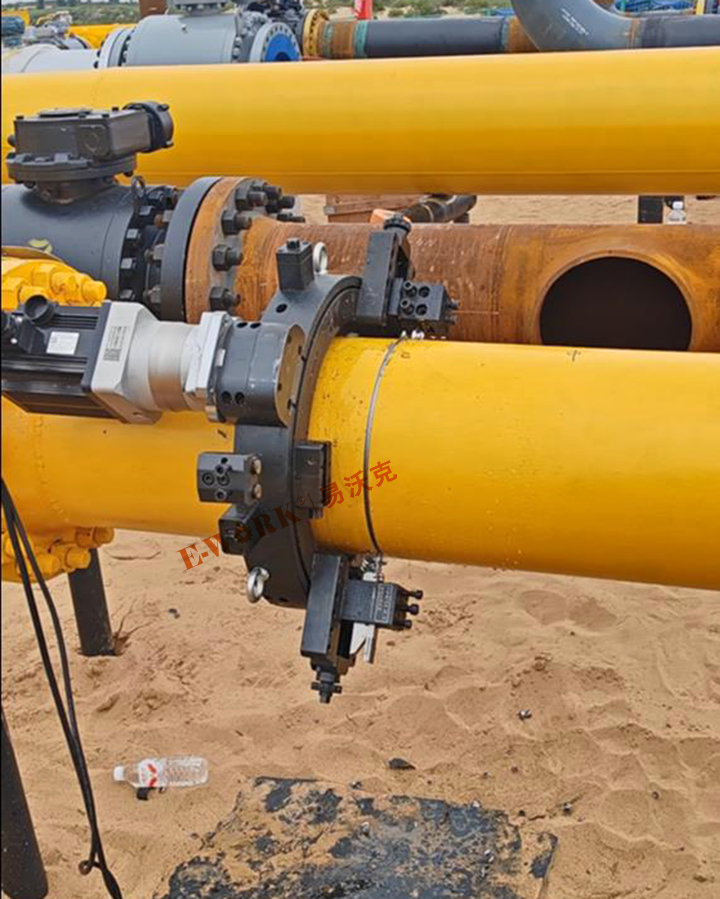 分瓣式切割坡口機