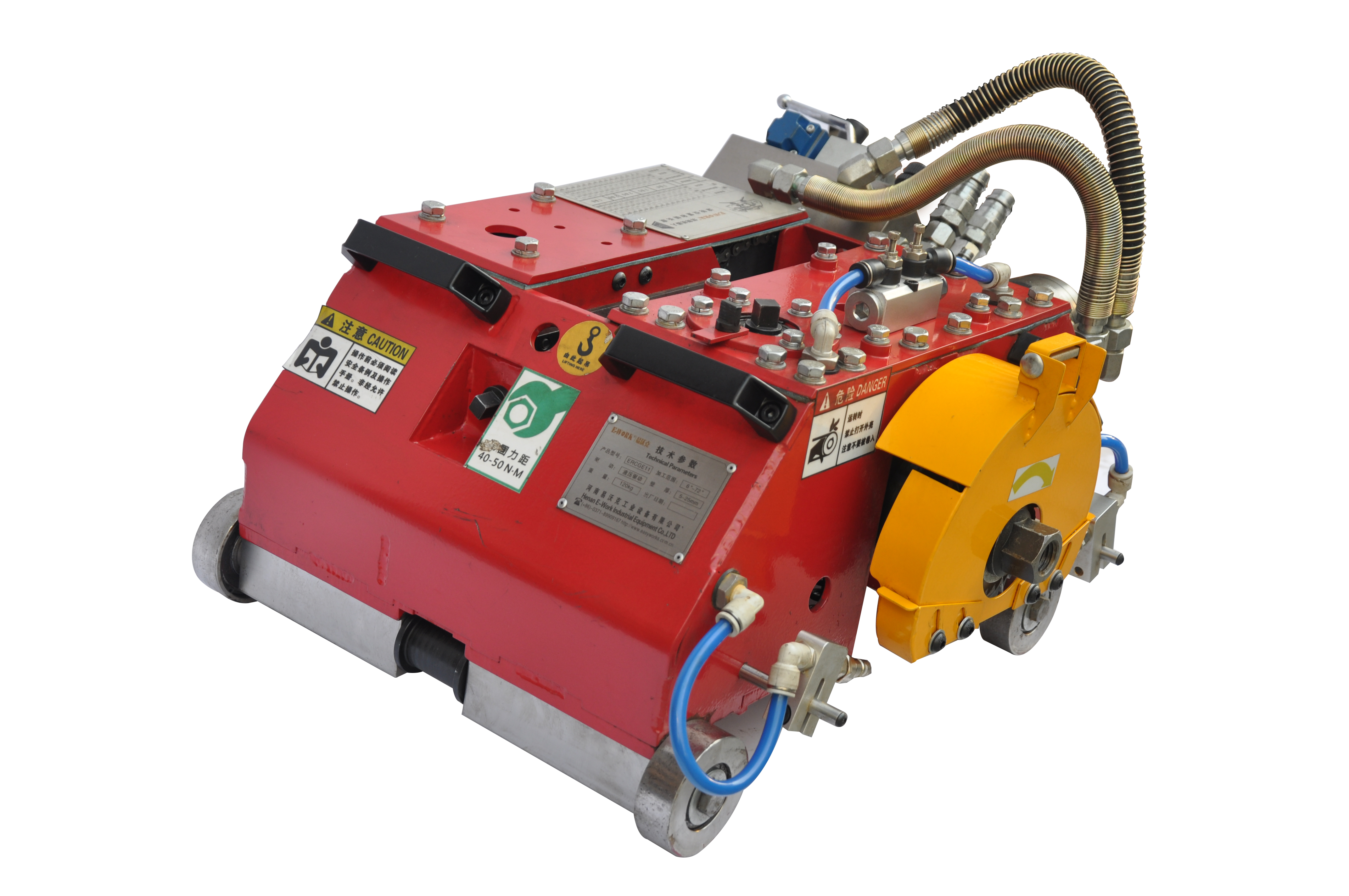 易沃克自爬式液壓切管機